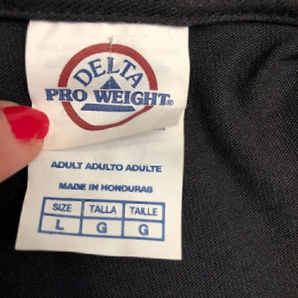 Semper Fi United States Marine Corps Black Graphic T-Shirt Men's Unisex Large - Picture 6 of 9